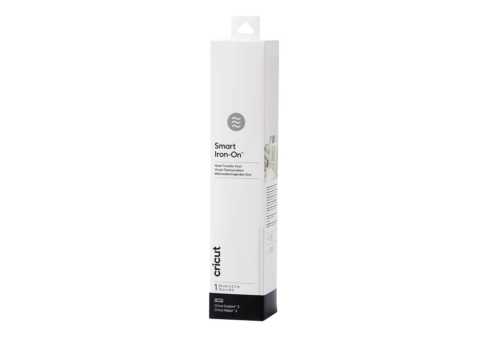 cricut-maker-smart-iron-on-b-gelfolie-wei-33-cm-x-2-7-m image 1