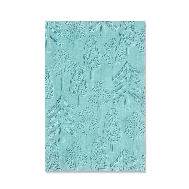 sizzix-textured-impressions-forest-pr-gefolder-b-ume image 1