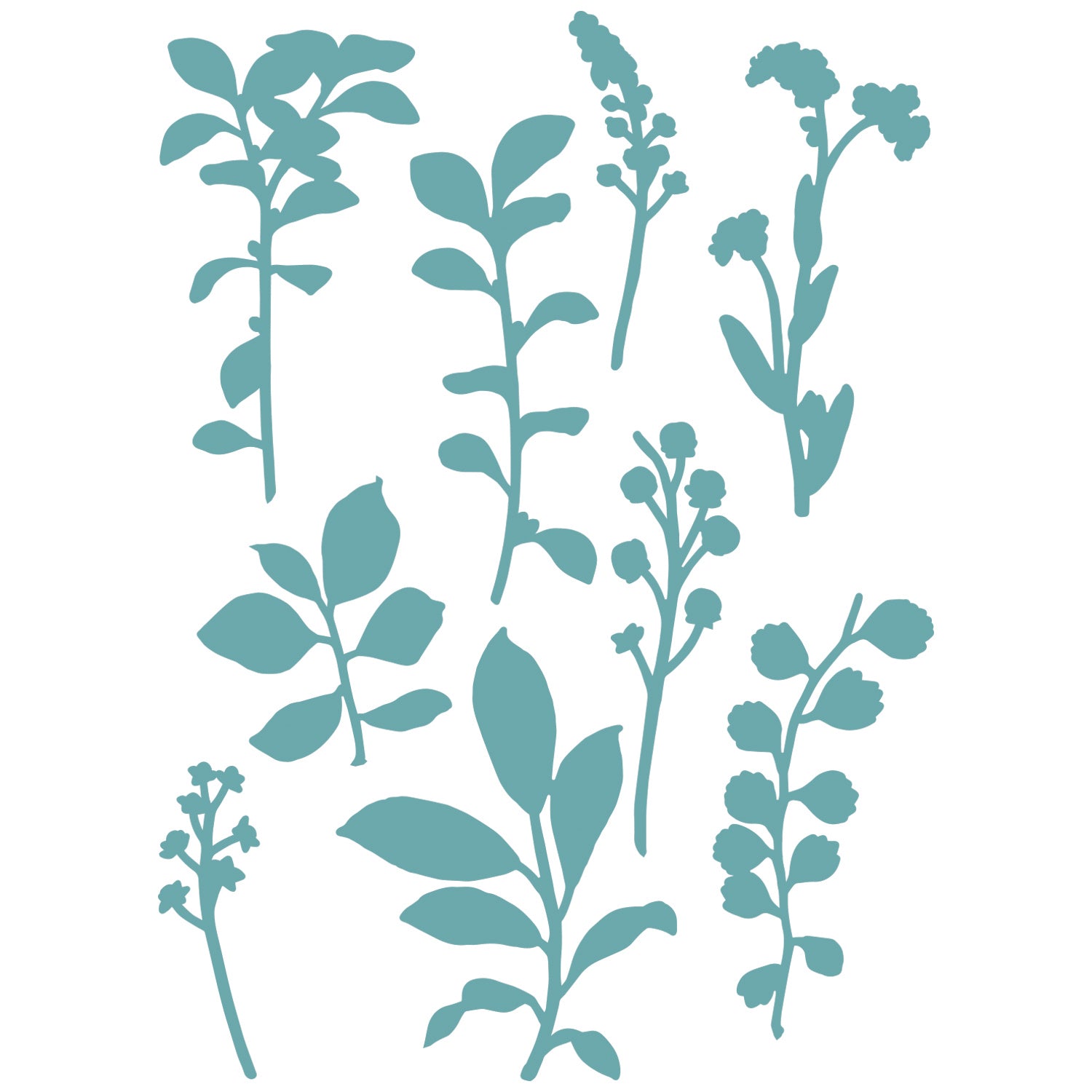 sizzix-framelits-fine-stems-02-stanzschablonen-9tlg image 1