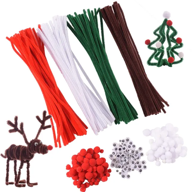 vaessen-creative-florence-bastelset-weihnachten-450-teile-bunt image 1