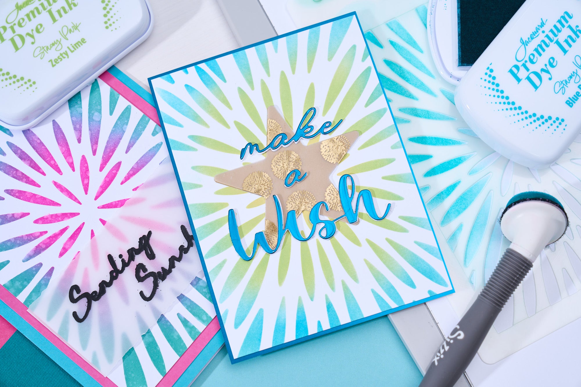 sizzix-3-d-textured-impressions-pr-gefolder-burst-of-bright-a6 image 8