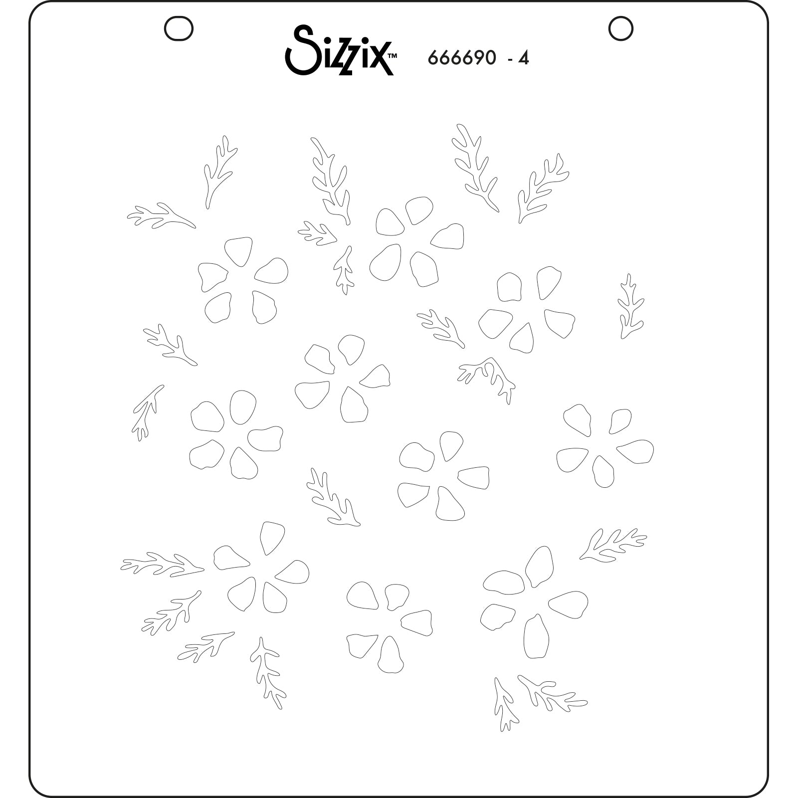 sizzix-layered-watercolour-flowers-lattice-schablonen-4er-blumen image 5