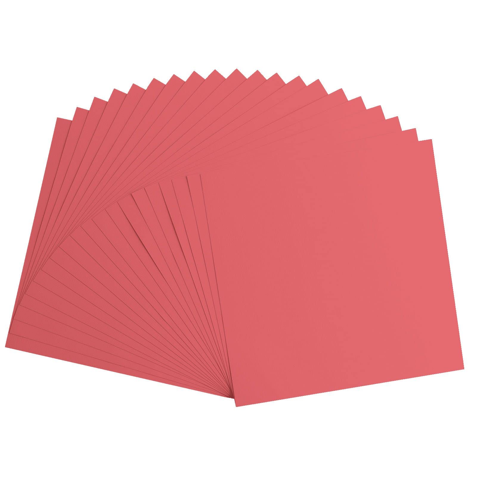 vaessen-florence-cardstock-30-5x30-5-rot-textur-216-g-20-blatt image 3