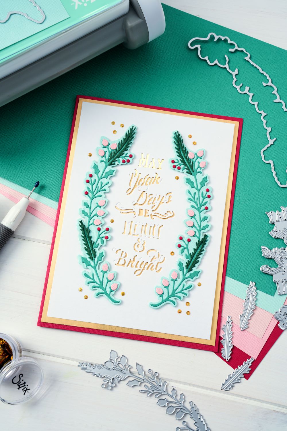 sizzix-thinlits-merry-bright-2-stanzschablonen-12-tlg image 3