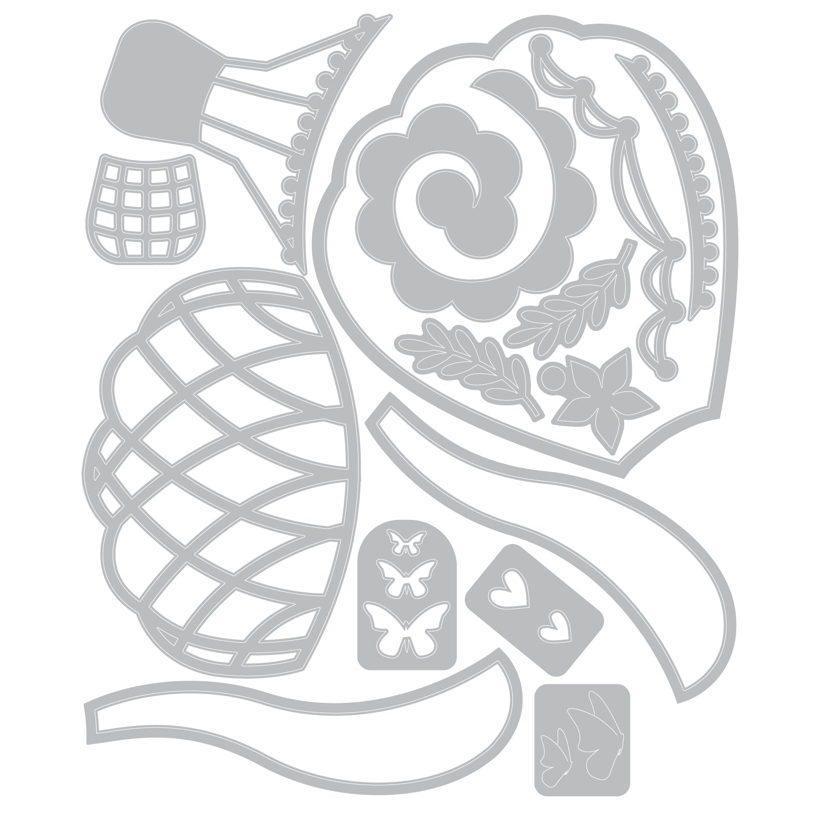 sizzix-thinlits-floating-fancy-stanzen-15tlg-hei-luftballon image 2