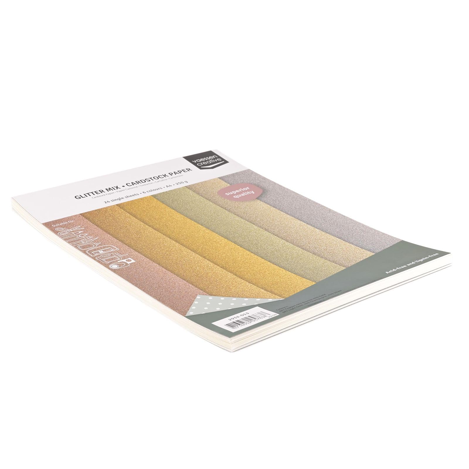 vaessen-creative-florence-glitzer-tonkarton-a4-bunt-24-b-gen-250g image 3