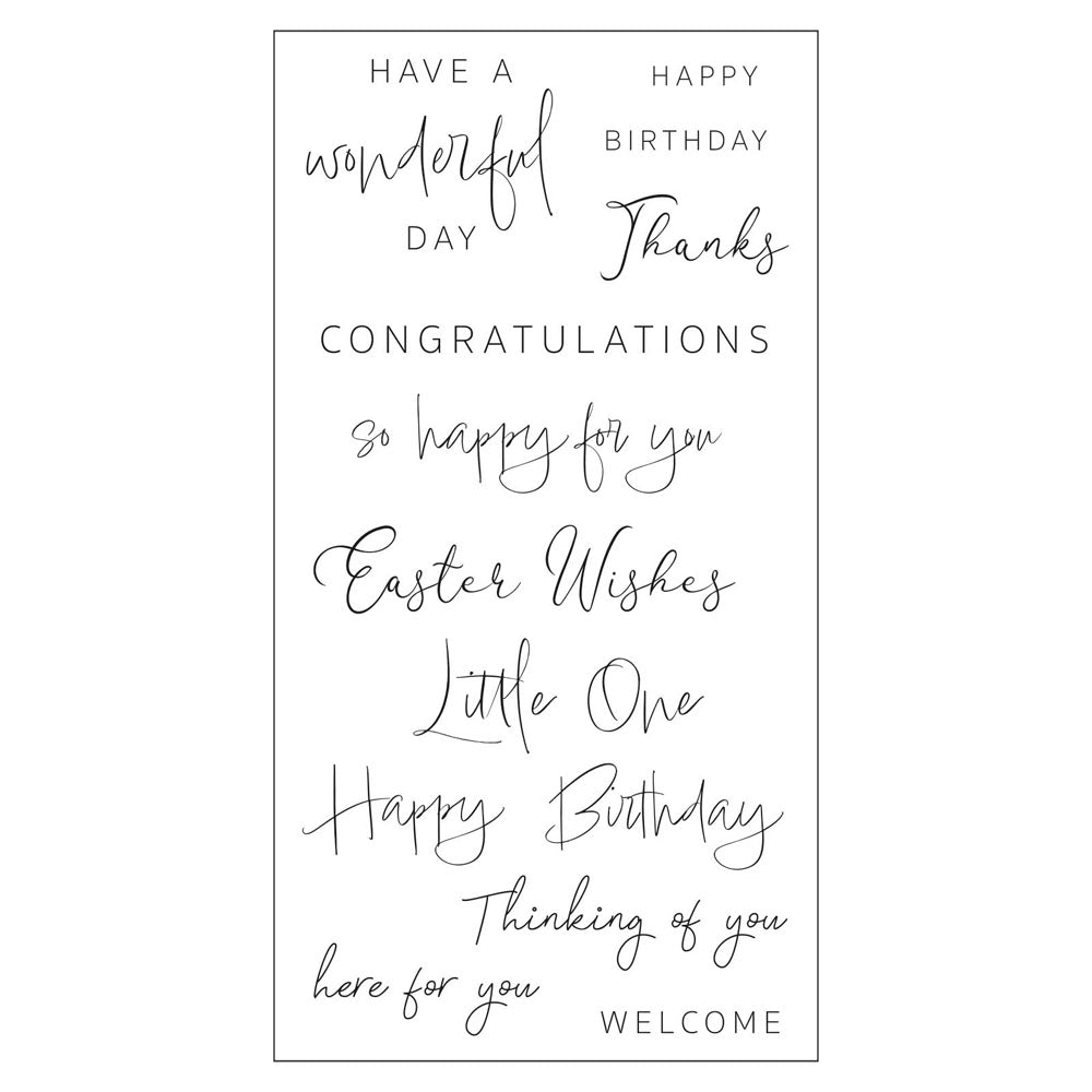 sizzix-clear-stamps-daily-sentiments-stempel-13-tlg-spr-che image 2