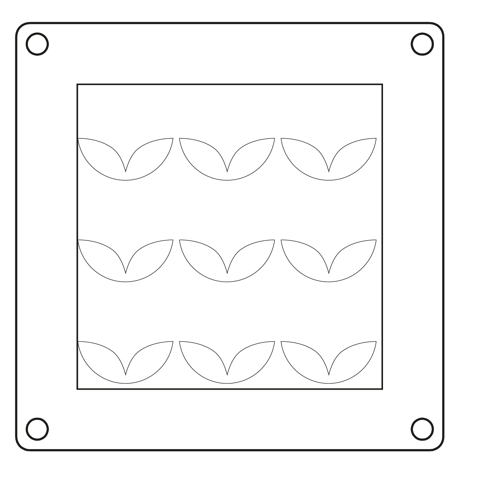 sizzix-layered-stencils-print-pattern-daisy-schablonen-4er image 7
