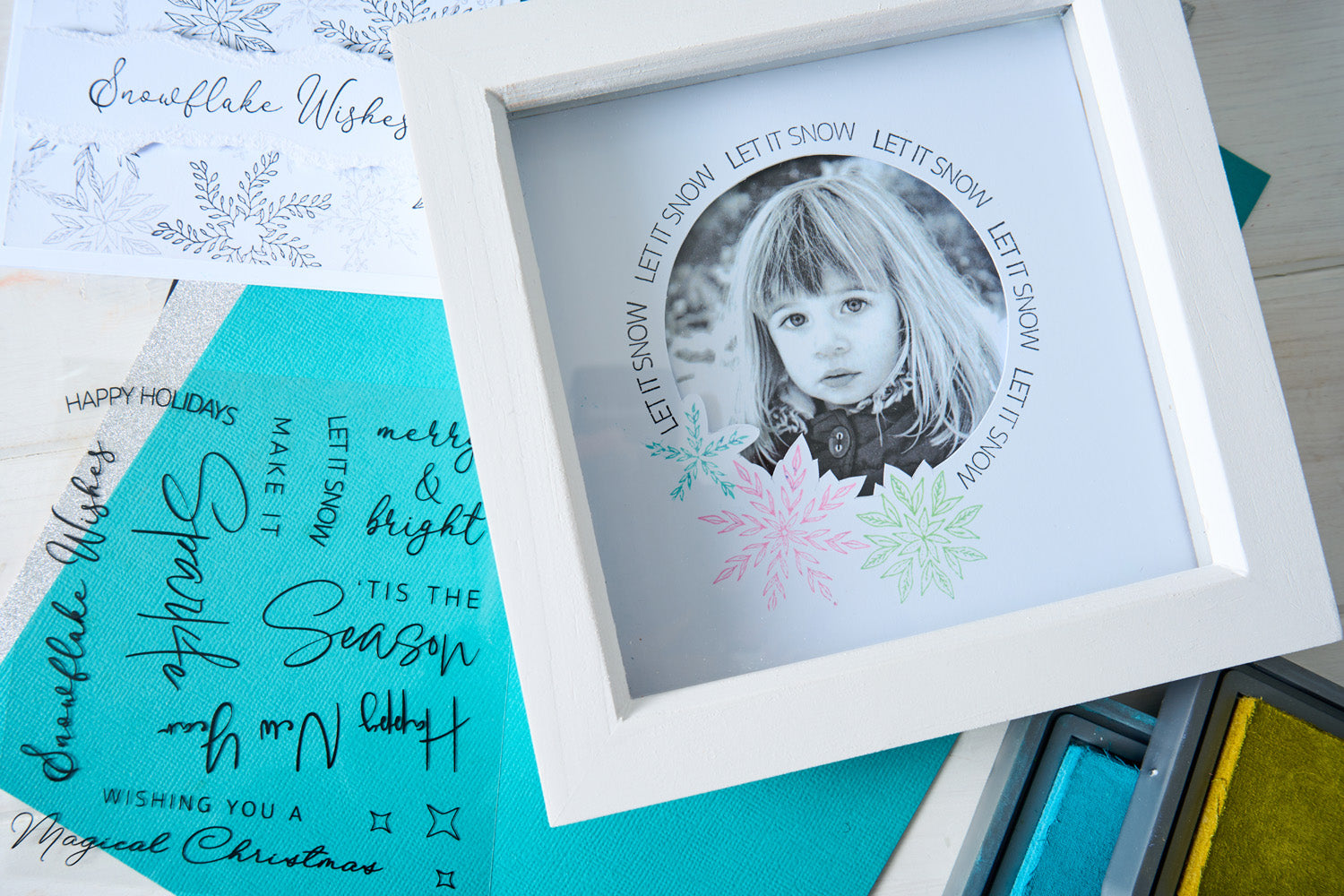 sizzix-clear-stamps-let-it-snow-stempel-9tlg-schneeflocken image 3