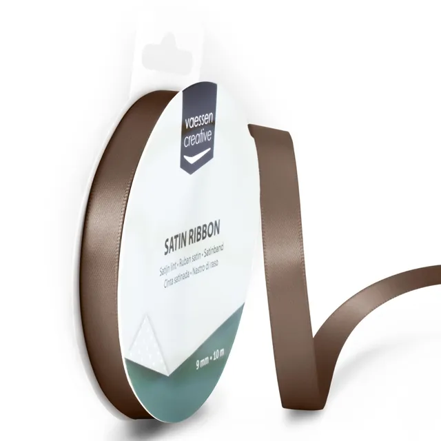vaessen-creative-florence-satinband-milchschokolade-9-mm-x-10-m image 1