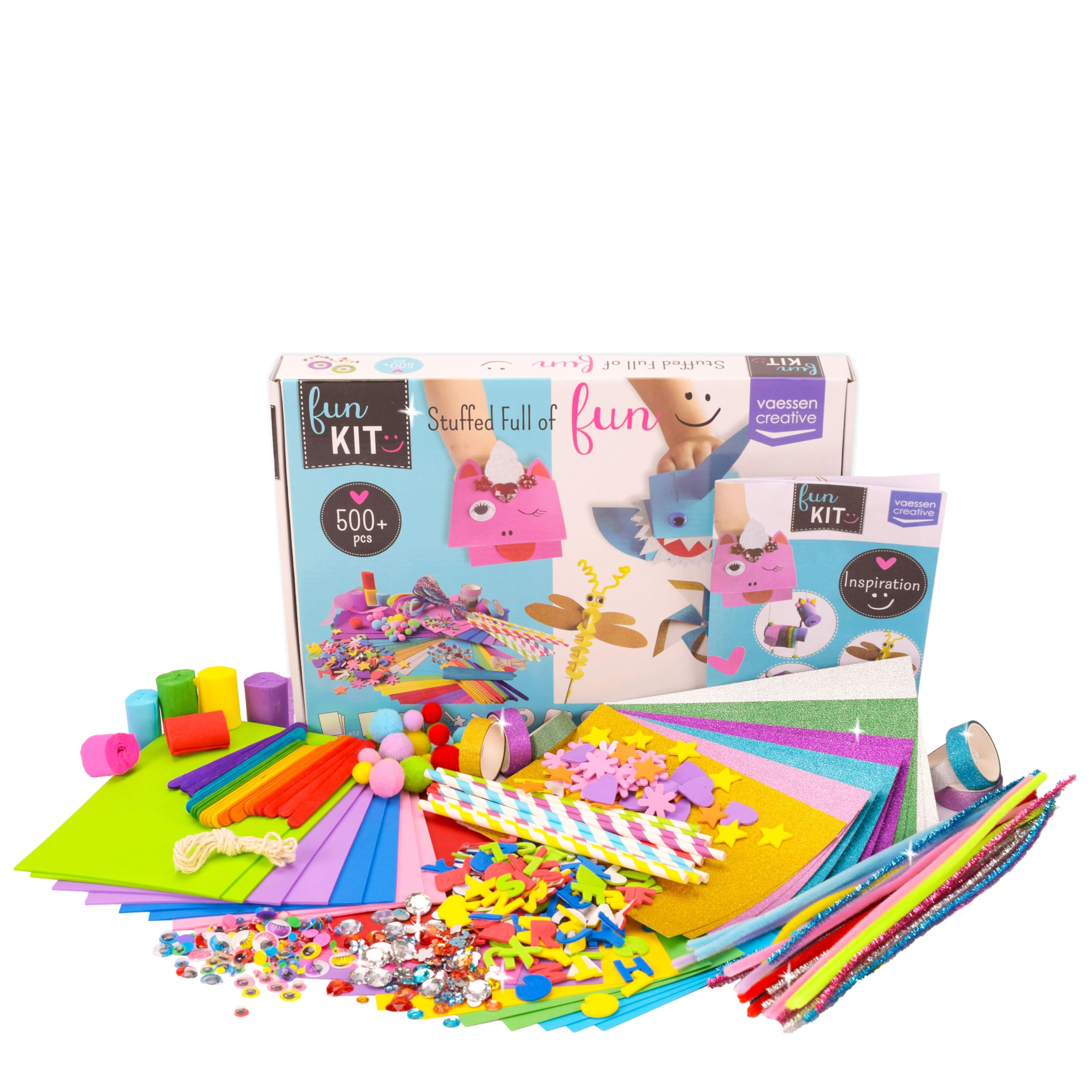 vaessen-florence-bastelset-kinder-500-teile-bunt-set-2 image 1