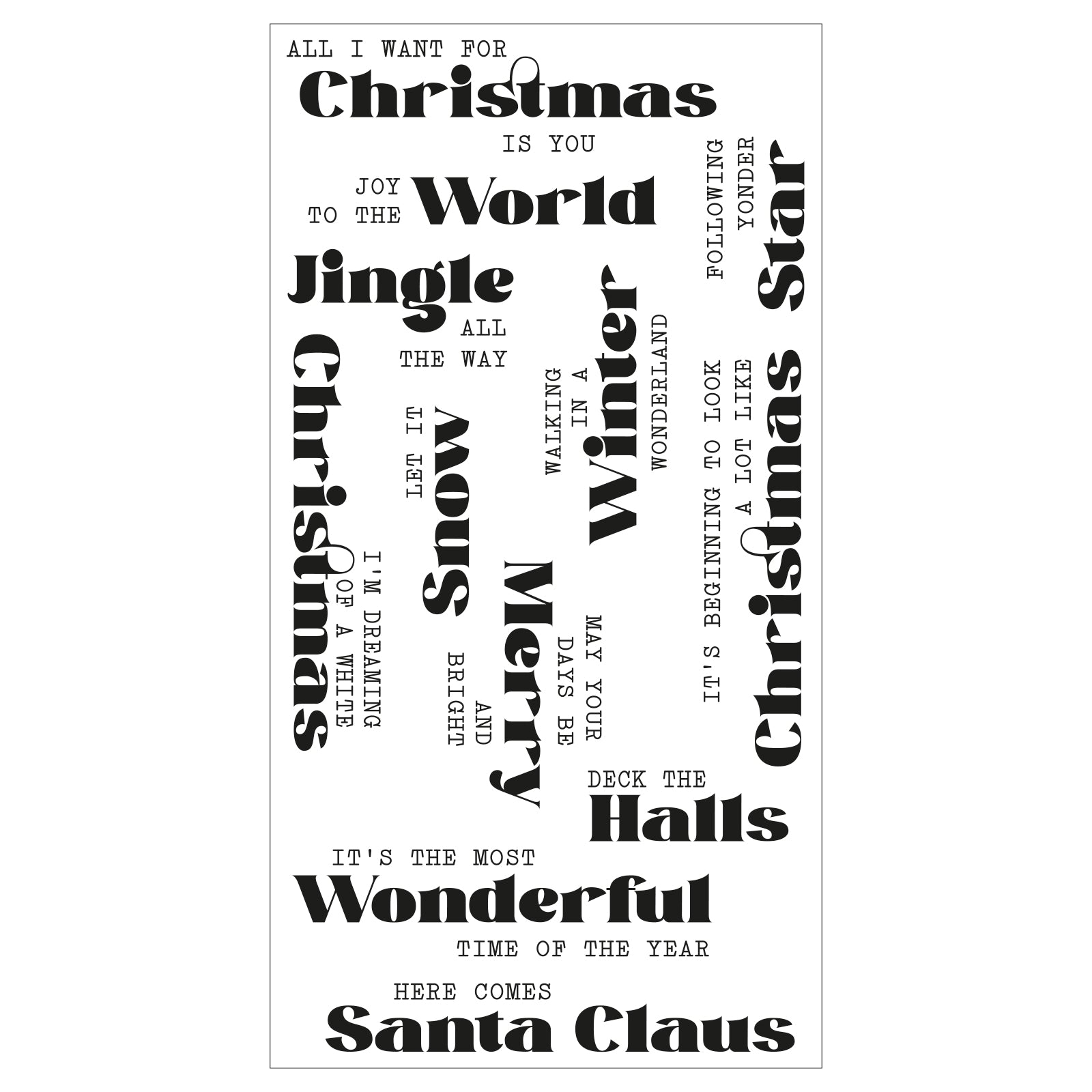 sizzix-clear-stamps-seasonal-vibes-2-stempel-12er-weihn image 2