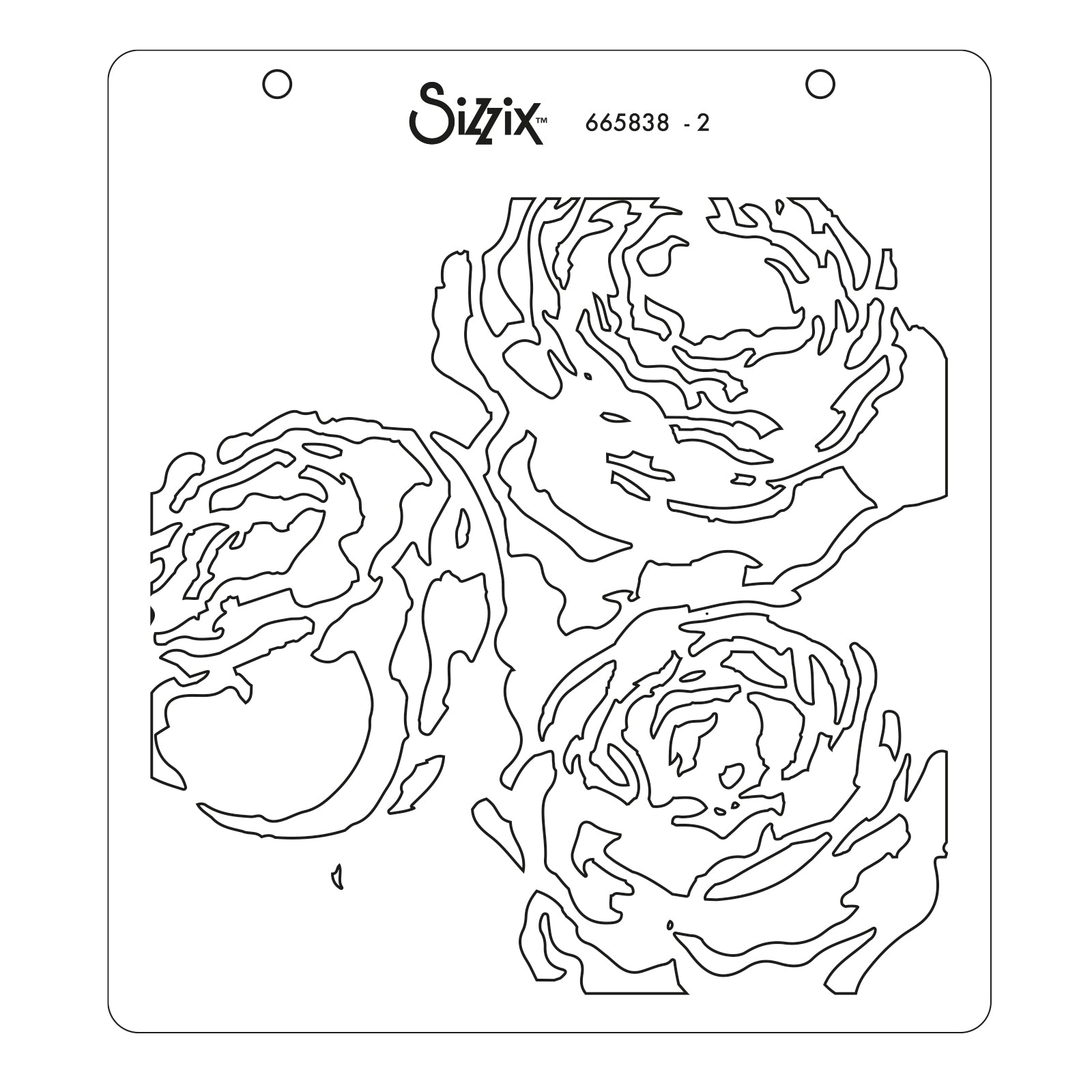sizzix-layered-stencils-painted-peonies-schablonen-4tlg-blumen image 3