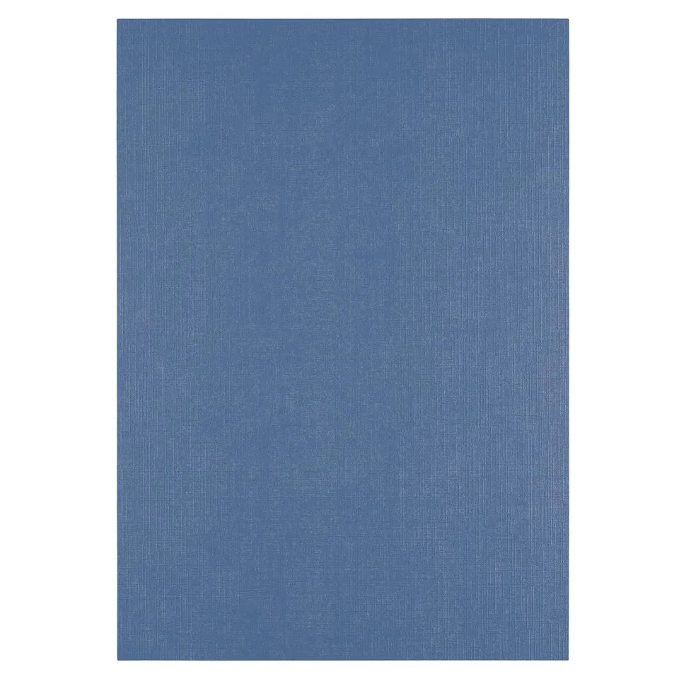 vaessen-florence-tonkarton-a4-blau-leinen-10-blatt-250g-maritime image 1