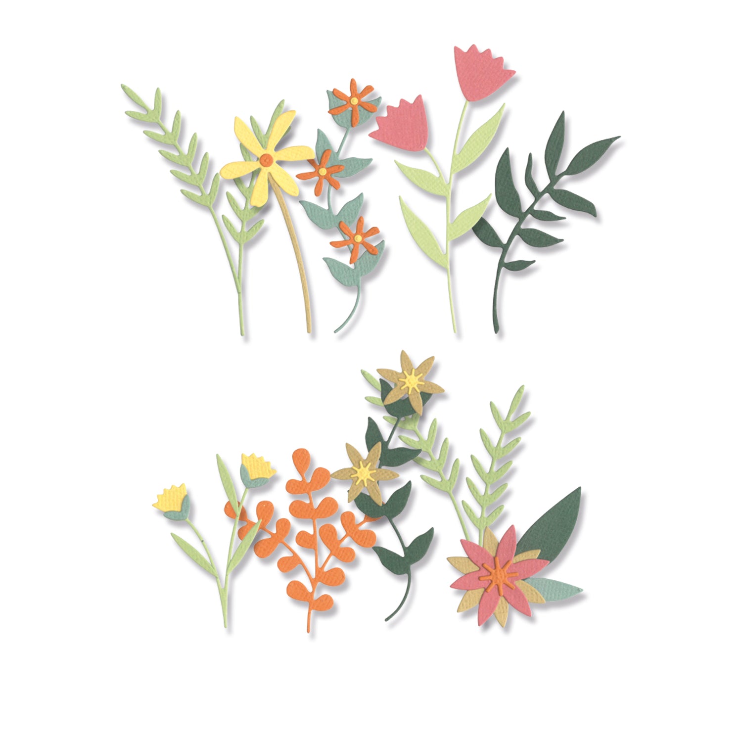 sizzix-thinlits-boho-bouquet-stanzschablonen-16er-set-blumen image 1