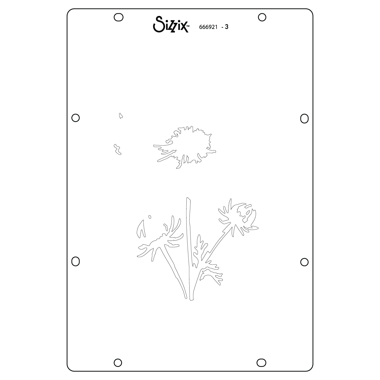 sizzix-studio-cosmo-schablonen-4er-set-blumen-willow-wolfe image 4