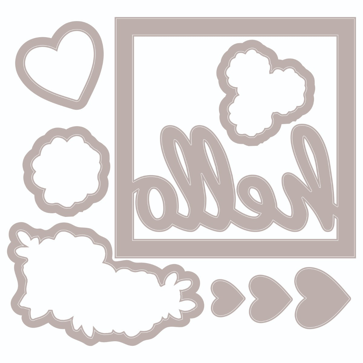 sizzix-framelits-floral-hello-stanzschablonen-stempelset-blumen-8-6 image 2