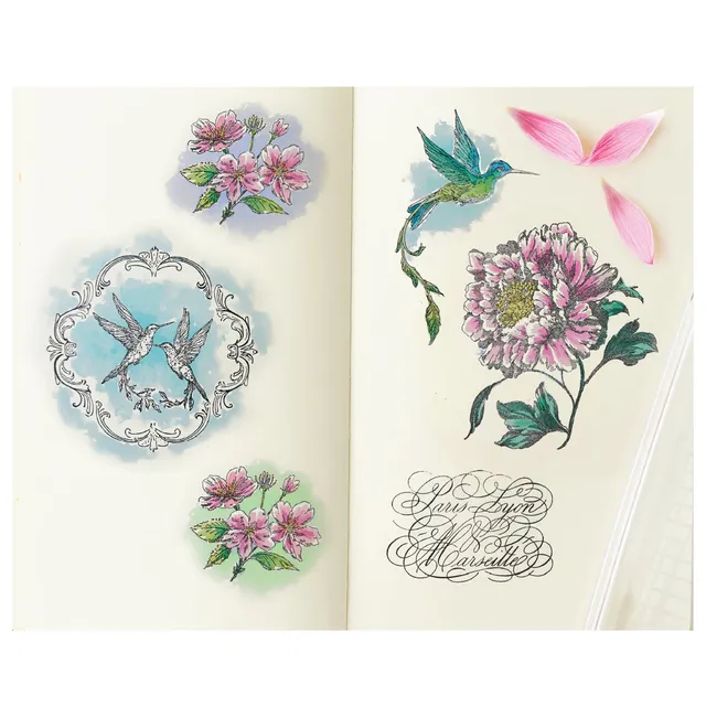 sizzix-studio-ornamental-medallions-clear-stempelset-5x8 image 1