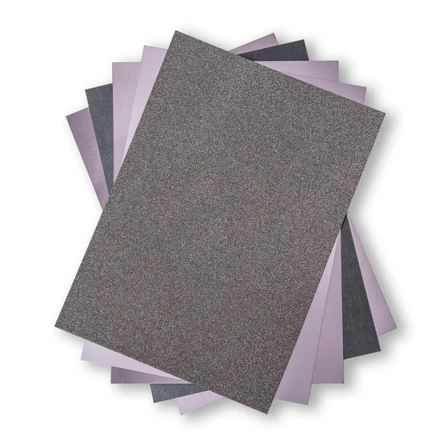 sizzix-surfacez-opulent-cardstock-charcoal-tonpapier-50-blatt image 1
