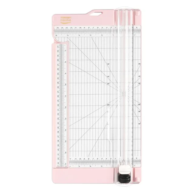 vaessen-score-easy-papierschneider-rosa-2207-110-mit-falzbrett image 1