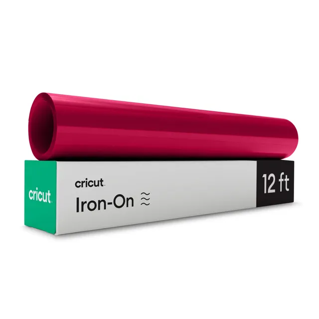 cricut-maker-iron-on-folie-rot-30-5cm-x-3-6m-textil-htv image 1