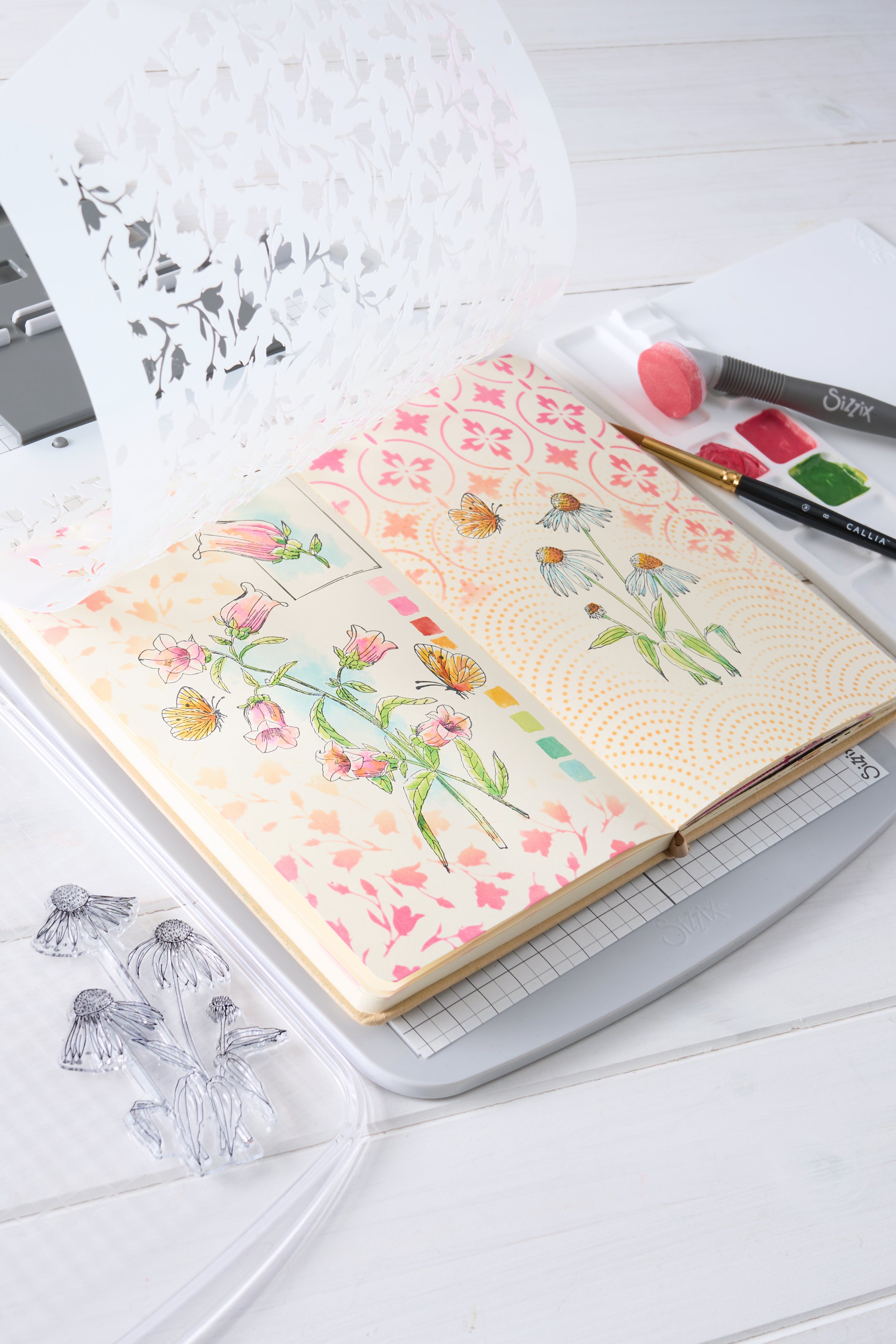 sizzix-studio-registration-press-starter-kit-stempelhilfe-stencils image 3
