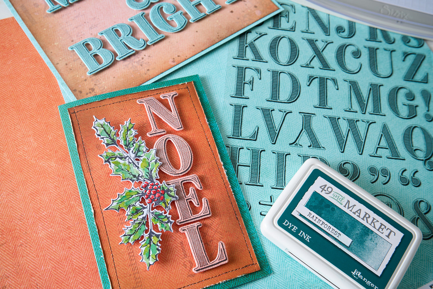sizzix-clear-stamps-lino-type-buchstaben-36er-set image 2
