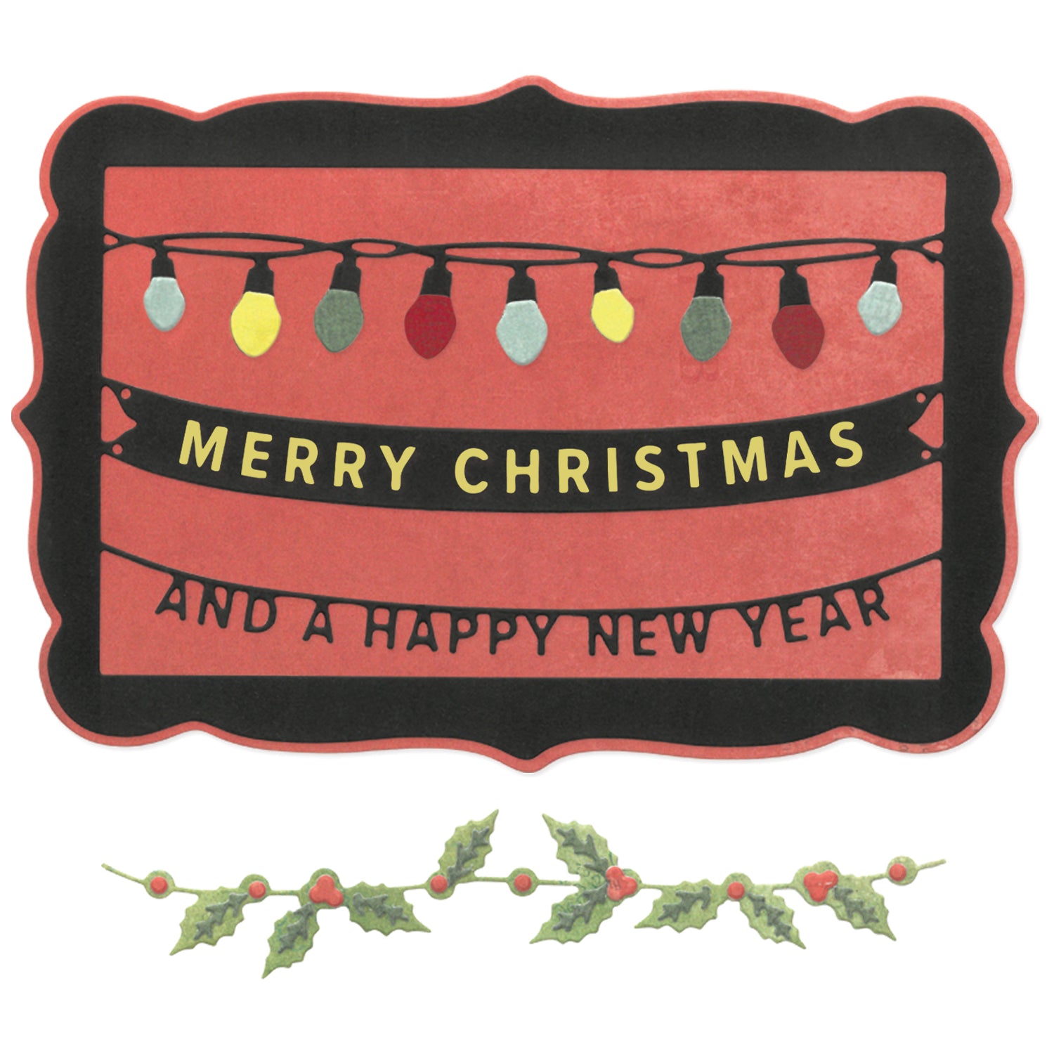 sizzix-thinlits-snap-and-swap-merry-christmas-stanzschablonen-15tlg image 1