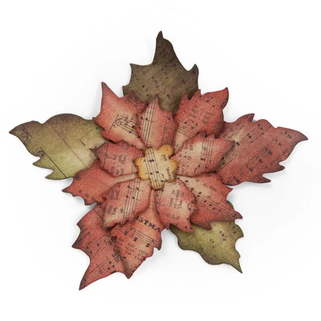 sizzix-bigz-tattered-poinsettia-stanzschablone-weihnachtsstern image 1