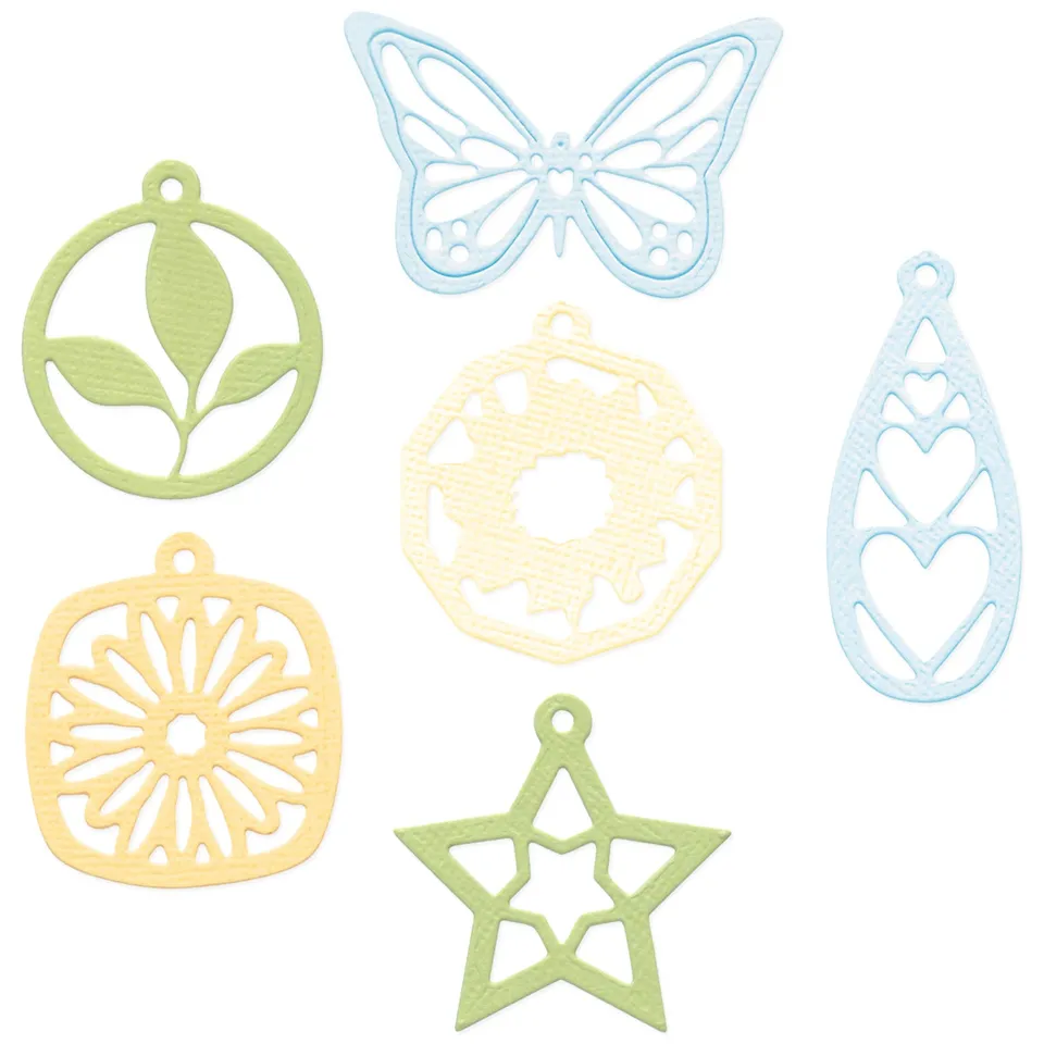 sizzix-thinlits-charms-anh-nger-stanzschablonen-6-tlg image 1