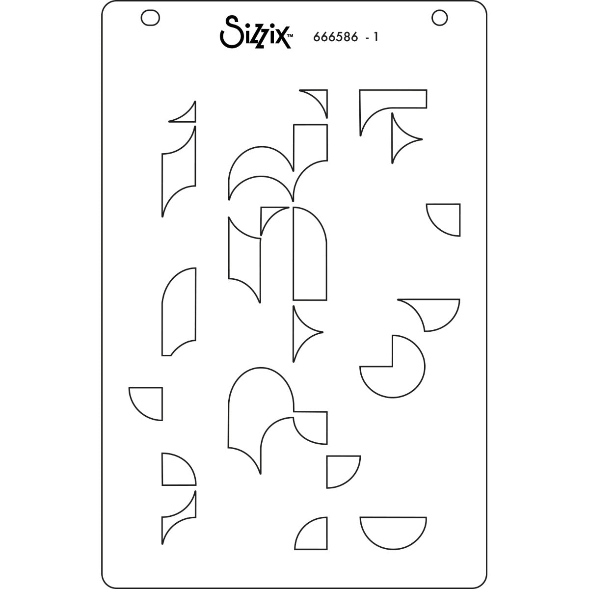 sizzix-layered-stencils-a6-cosmopolitan-schablone-4tlg-stacey-park image 4