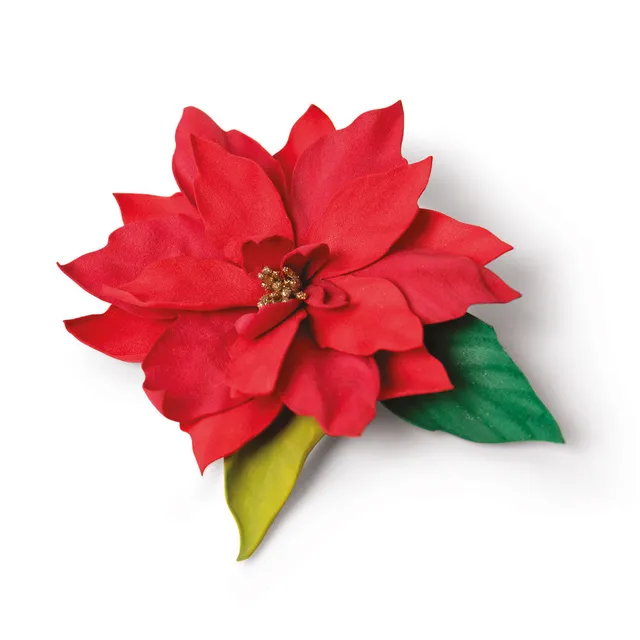 sizzix-thinlits-elegant-poinsettia-stanzschablonen-5-tlg-blume image 1