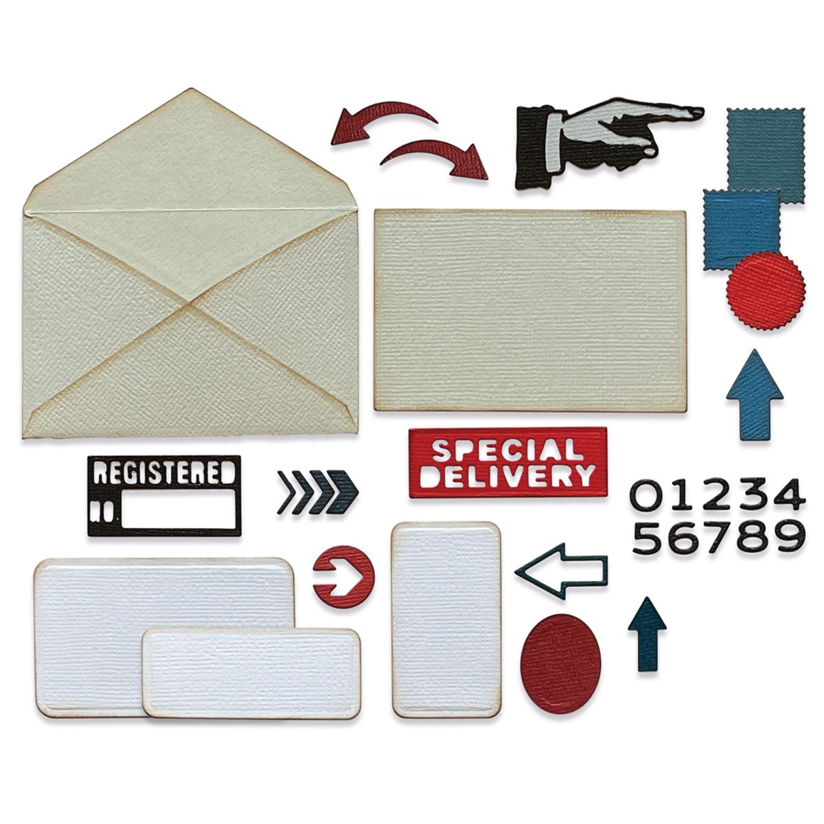 sizzix-thinlits-postale-stanzschablonen-48-tlg-tim-holtz image 1