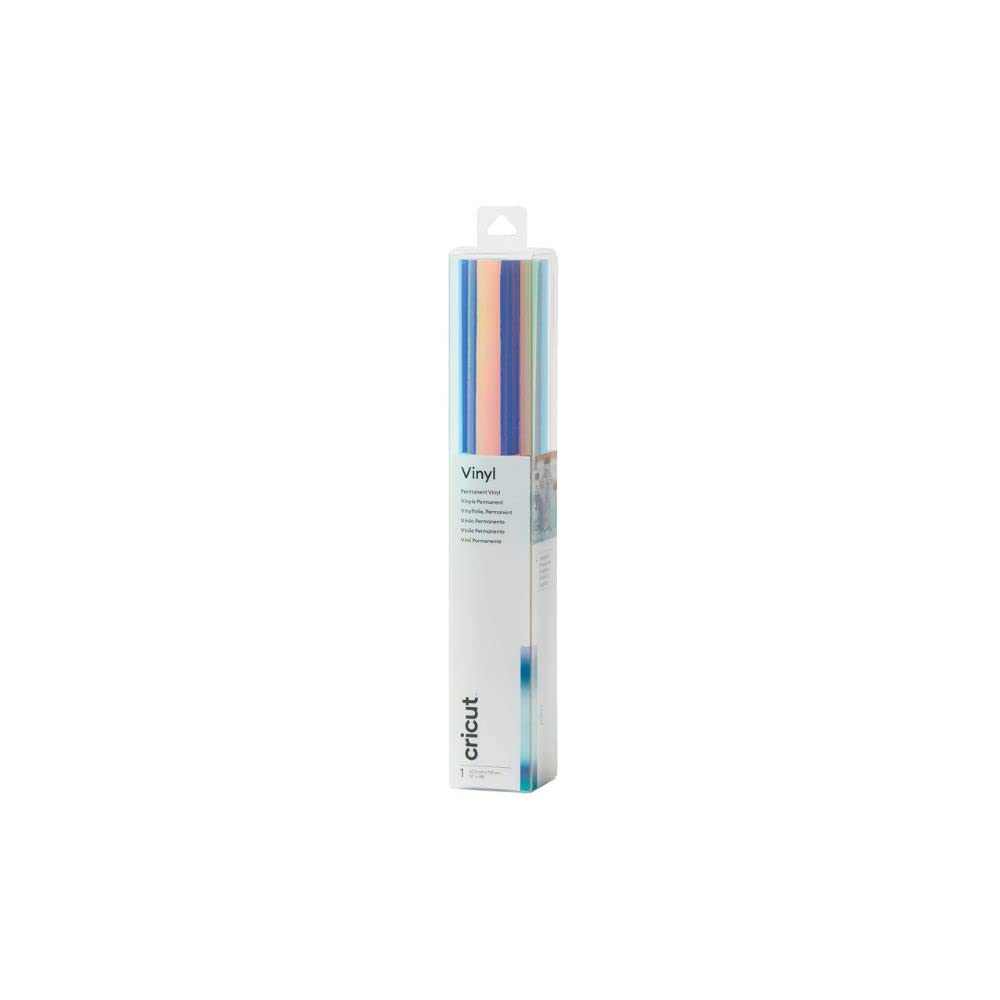 cricut-maker-vinylfolie-holografisch-blau-30-5-cm-x-122-cm image 1