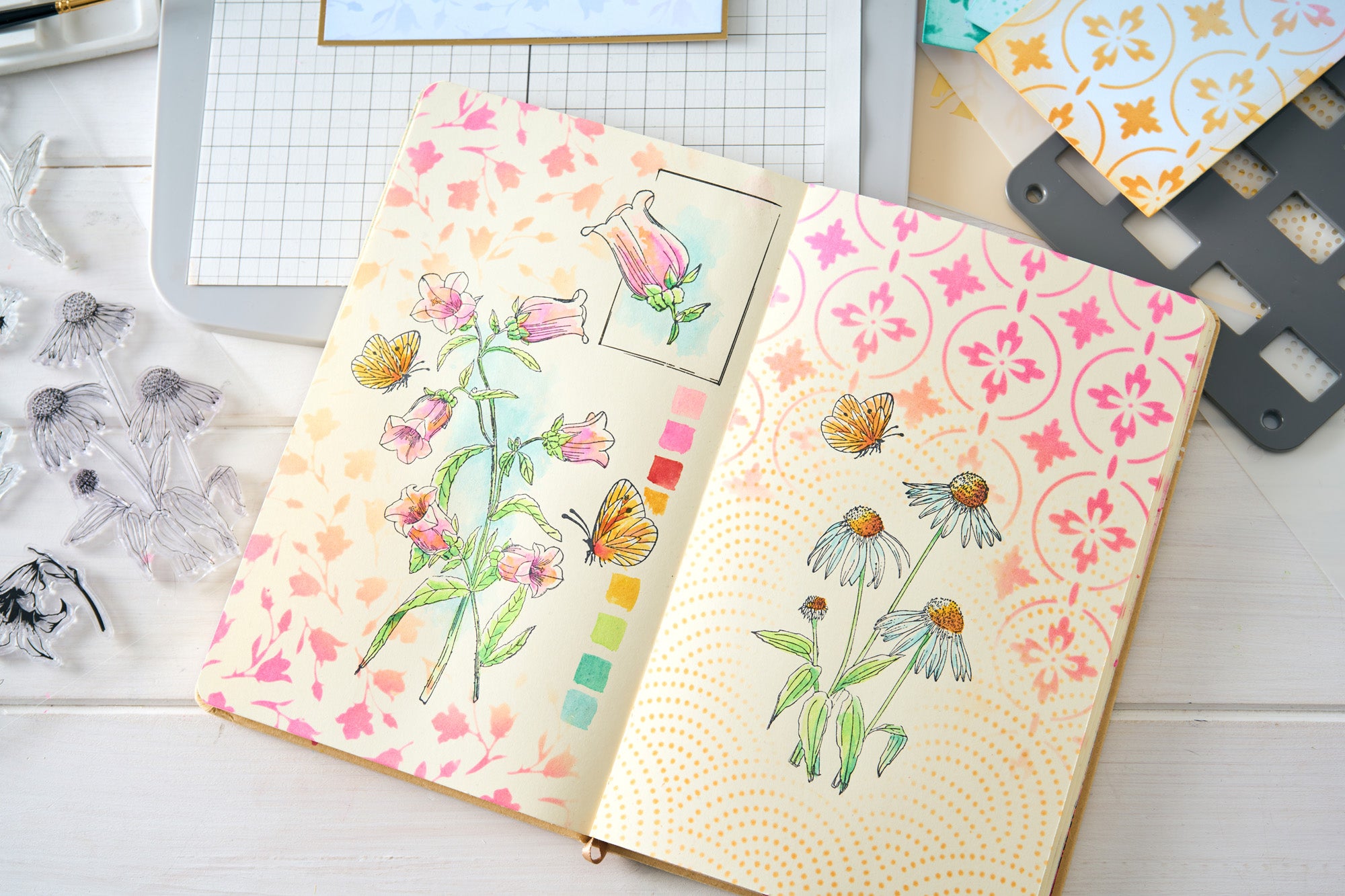 sizzix-studio-registration-press-starter-kit-stempelhilfe-stencils image 5