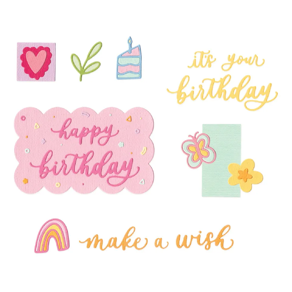 sizzix-thinlits-birthday-doodles-stanze-geburtstag-23tlg image 1