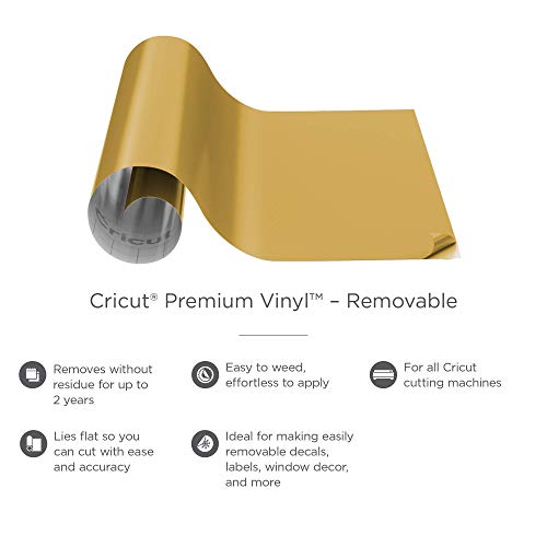 cricut-premium-vinyl-gold-vinylfolie-multicolour-30-5x122cm image 5