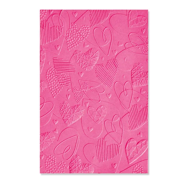 sizzix-3-d-mark-making-hearts-pr-gefolder-herzen image 1