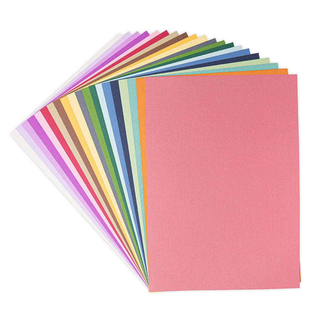 sizzix-surfacez-cardstock-80-blatt-20-pastellfarben-fotokarton image 1