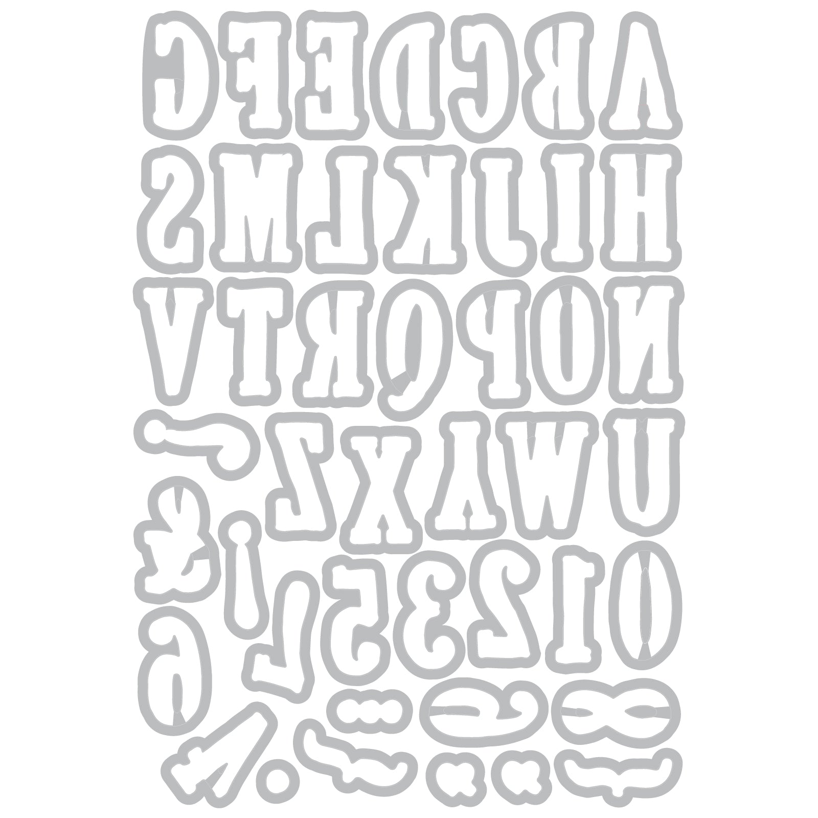 sizzix-framelits-fine-line-alpha-02-stanzschablonen-45-tlg-alphabet image 4