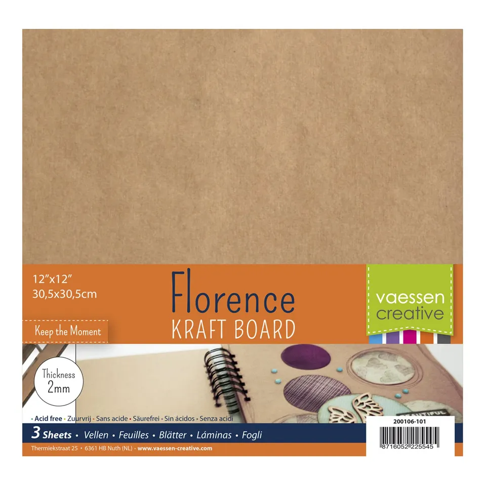 vaessen-florence-kraft-pappe-braun-30-5x30-5cm-2mm-3-b-gen image 1