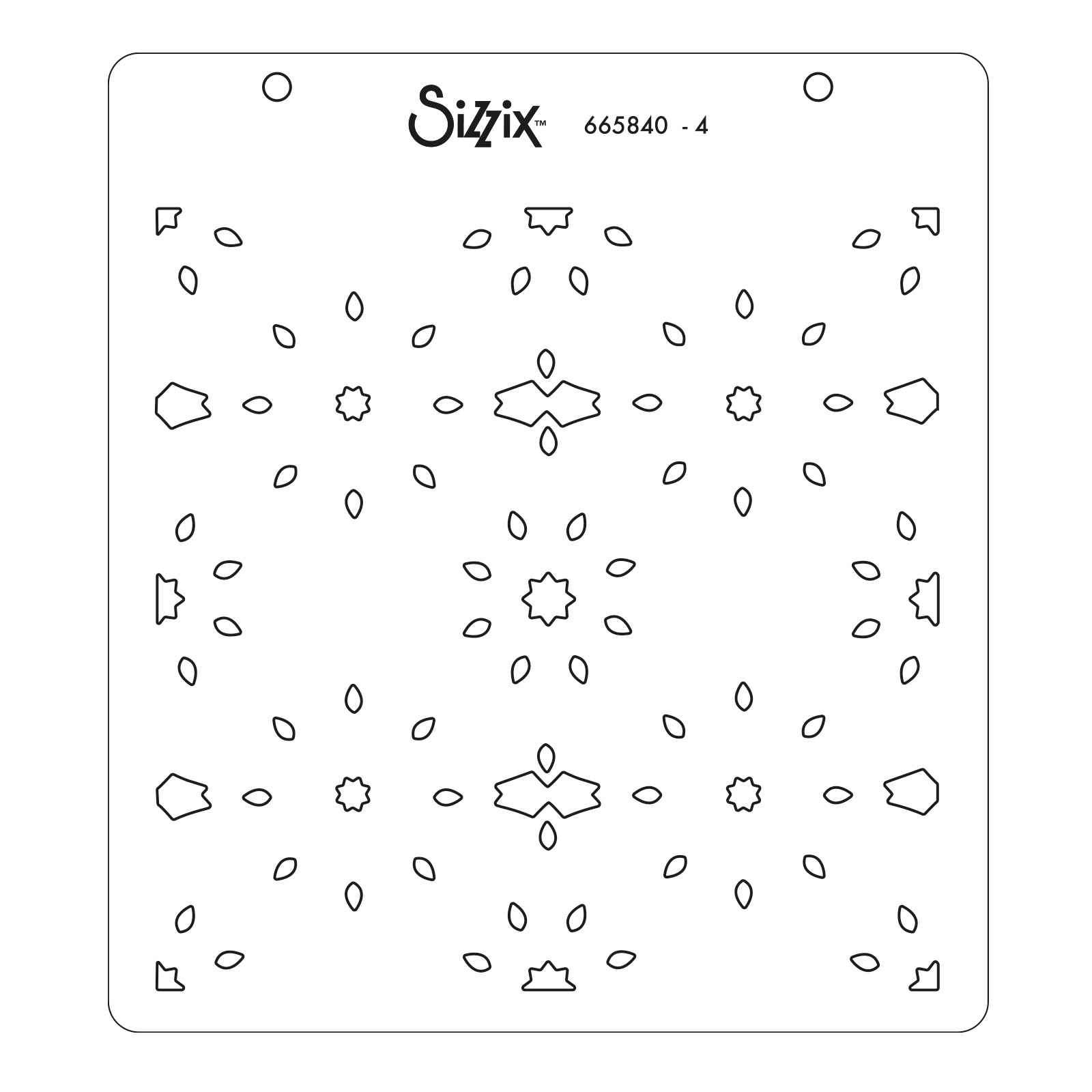 sizzix-layered-stencils-geo-background-schablonen-4-tlg image 5