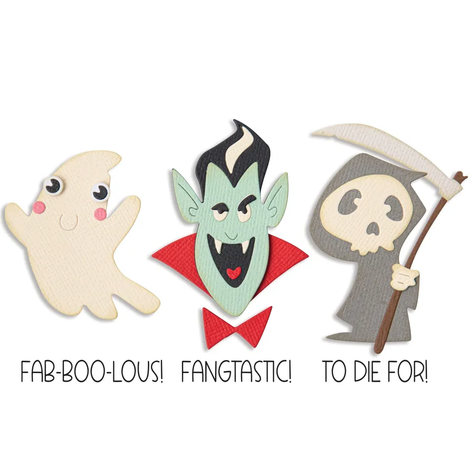 sizzix-thinlits-spooky-friends-stanz-stempel-set-halloween image 1