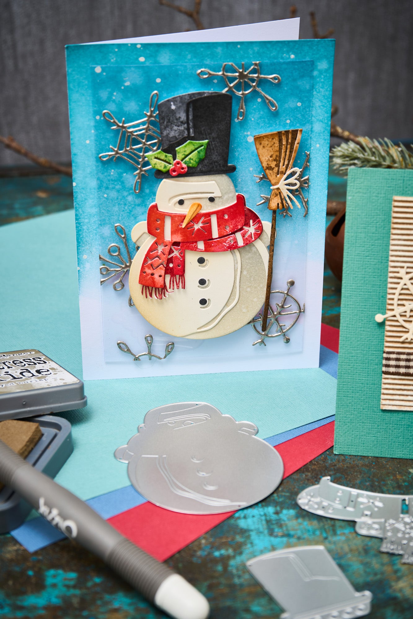 sizzix-thinlits-winston-colorize-stanzschablone-schneemann-16-teilig image 4