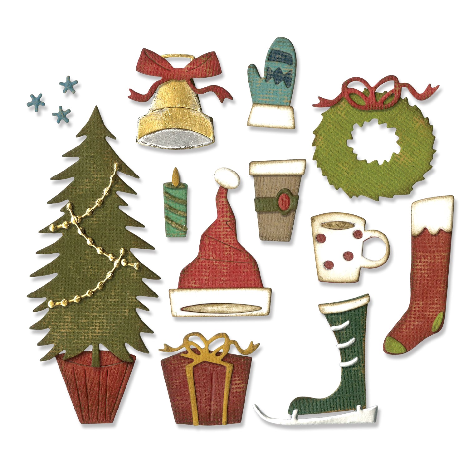 sizzix-thinlits-festive-things-stanze-12er-tim-holtz-weihnacht image 1