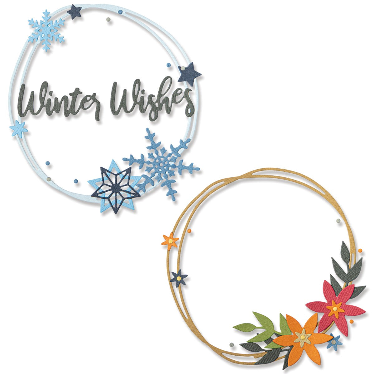 sizzix-thinlits-winter-wreath-stanzschablonen-15-teilig-winterkranz image 1