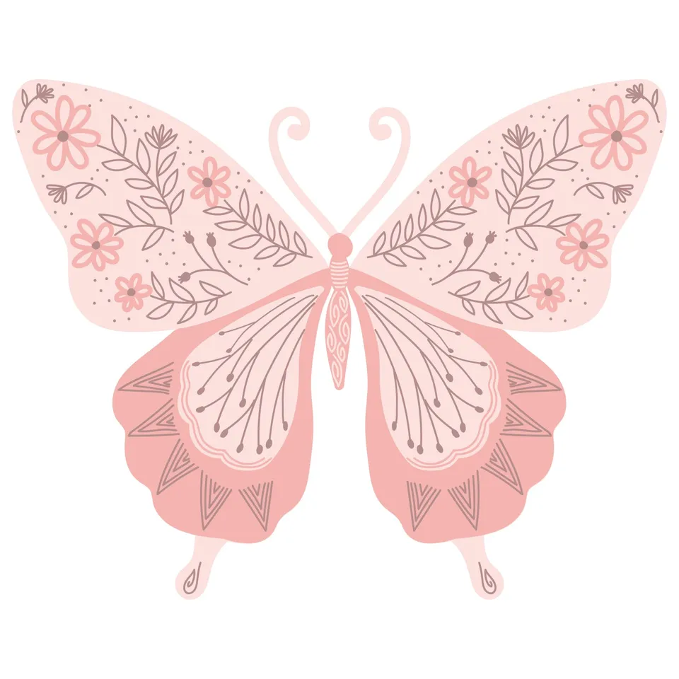 sizzix-layered-stamps-decorated-butterfly-clear-stamps-3er image 1
