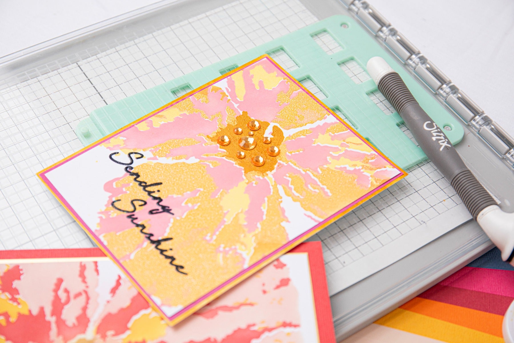sizzix-layered-stencils-cosmopolitan-schablonen-a6-4-tlg image 5