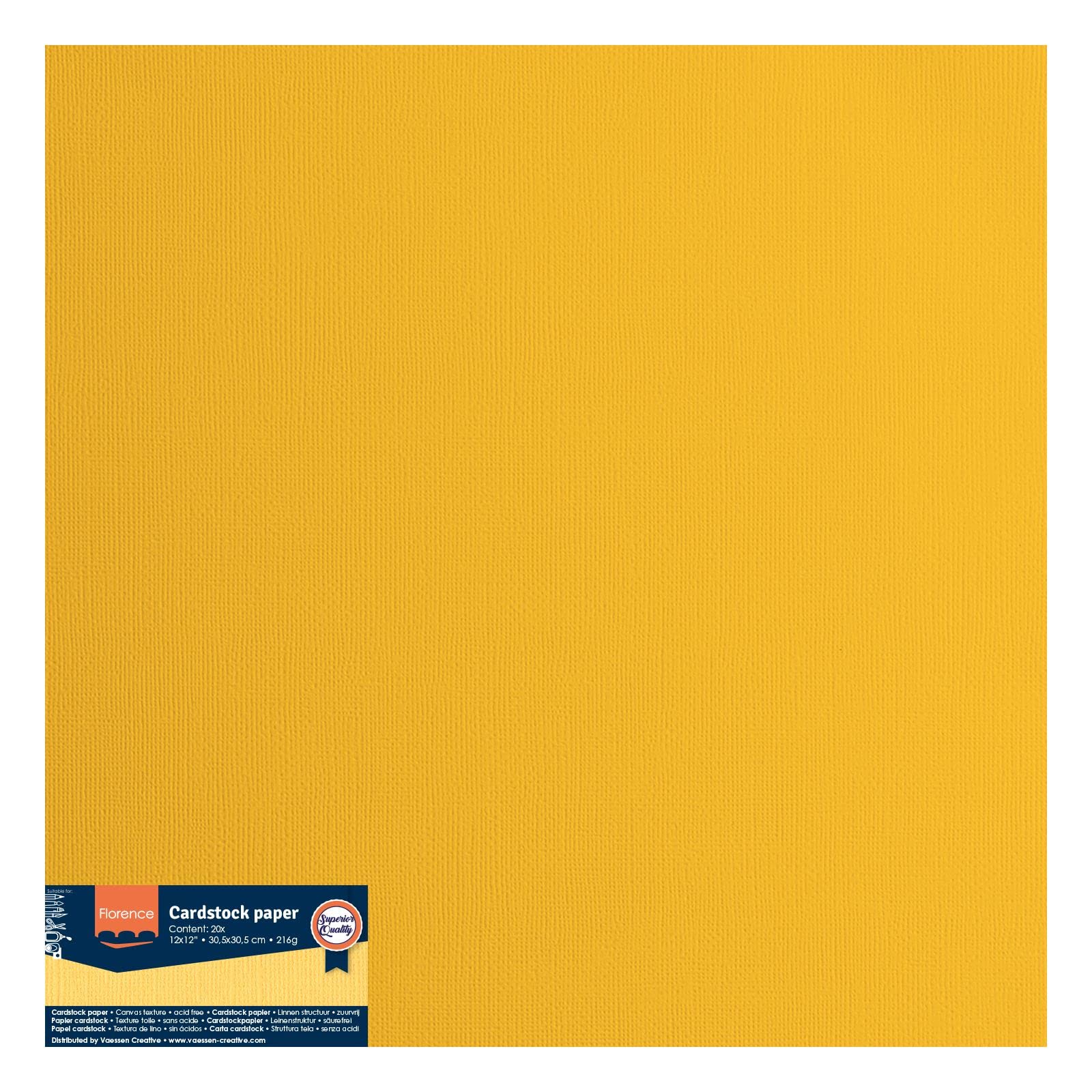 vaessen-florence-cardstock-tonkarton-gelb-20-b-gen-strukturiert image 6