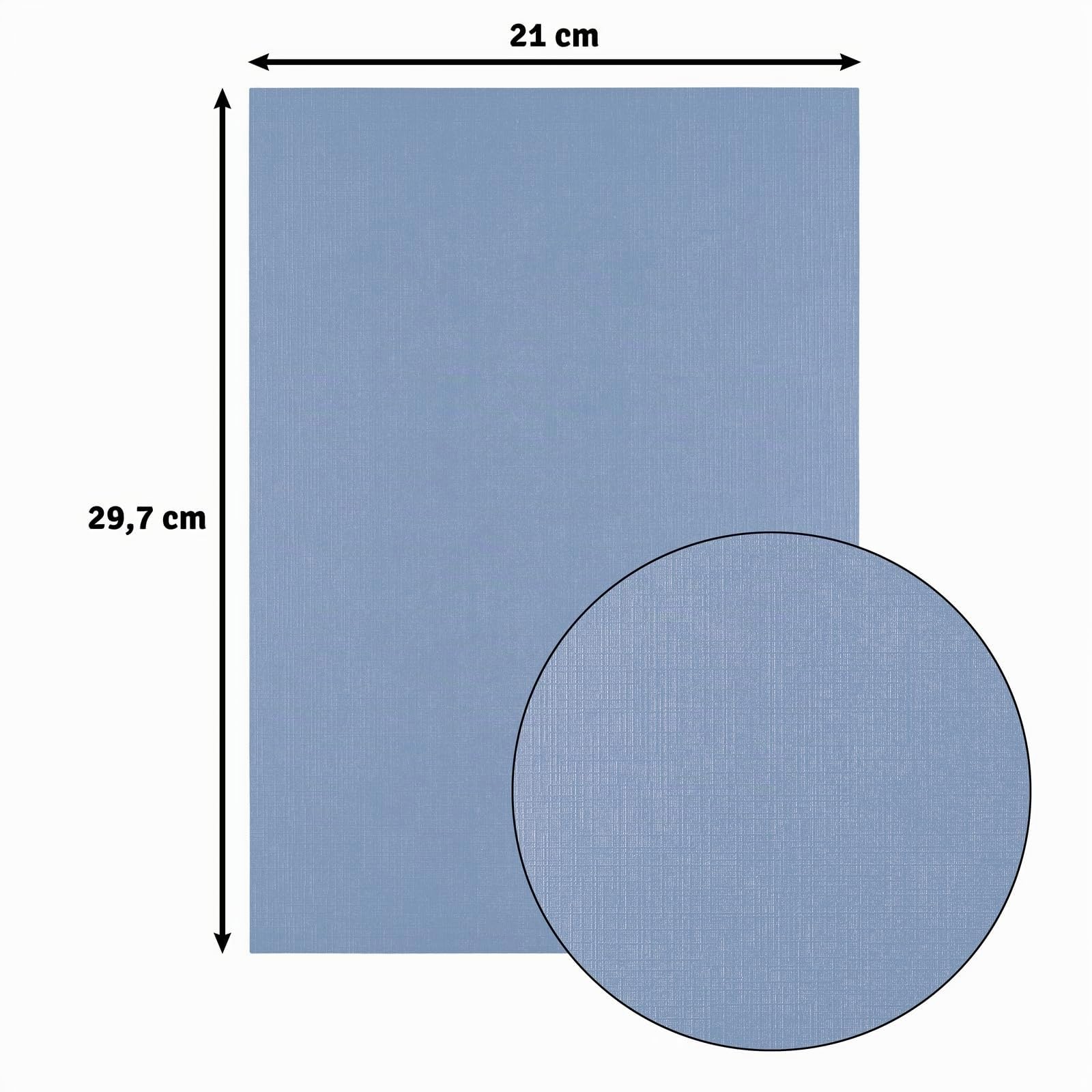 vaessen-creative-florence-tonkarton-a4-steel-leinenstruktur-250-g-10-b-gen image 2